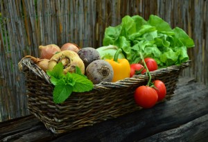 basket of veggies